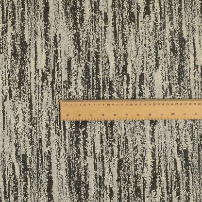 Waterperry Collection Beige Silver Colour Abstract Modern Pattern Soft Chenille Upholstery Fabric JO-620 - Made To Measure Curtains