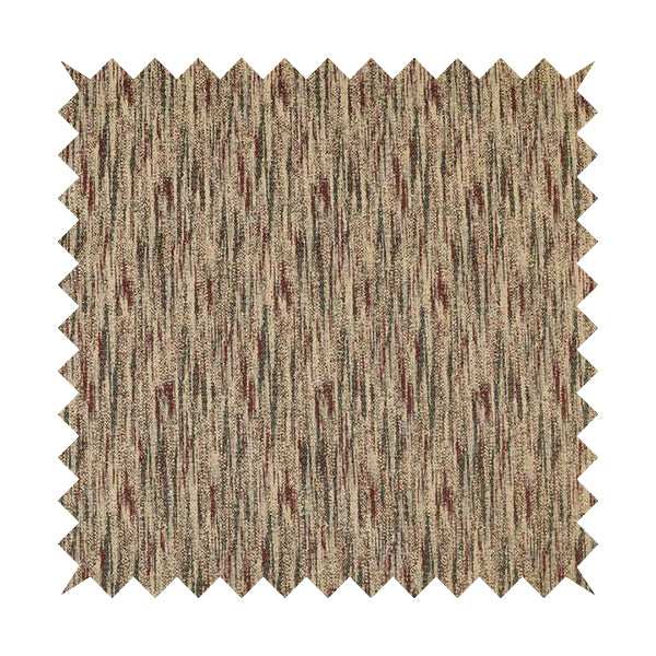 Ornare Theme Inspired Abstract Pattern Soft Woven Jacquard Red Green Colour Interior Fabric JO-637 - Roman Blinds