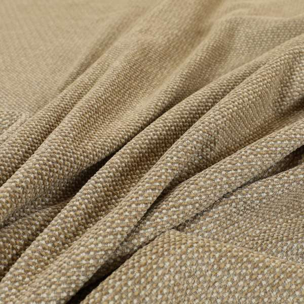 Simply Perfect Plains Soft Jacquard Woven Plain Chenille Beige Colour Furnishing Upholstery Fabric JO-642