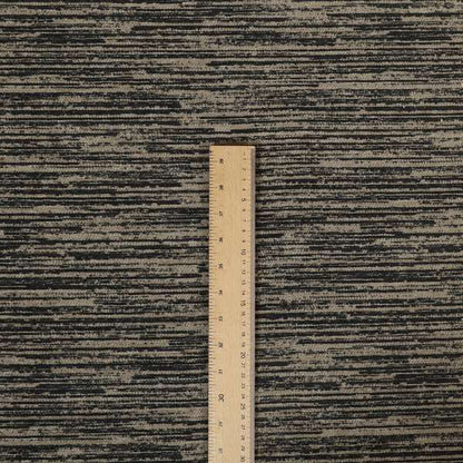 Marlow Woven Designer Pin Striped Pattern In Brown Colour Upholstery Fabric JO-648 - Roman Blinds