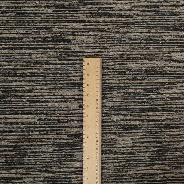 Marlow Woven Designer Pin Striped Pattern In Brown Colour Upholstery Fabric JO-648