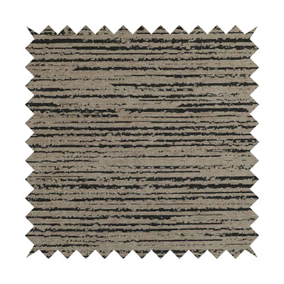 Marlow Woven Designer Abstract Striped Pattern In Brown Colour Upholstery Fabric JO-649