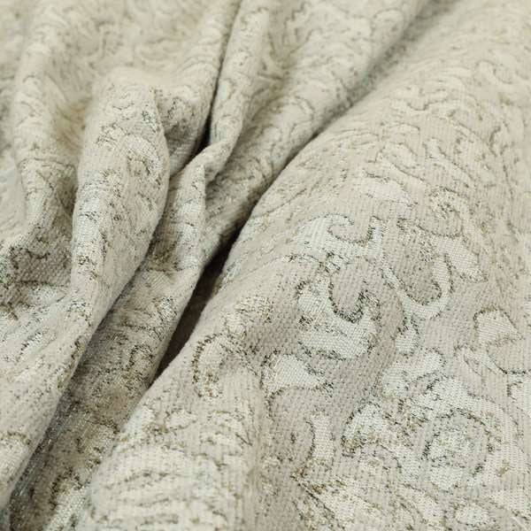 Atmosfera Quality Woven All Over Pattern Grey Colour Fabric JO-650