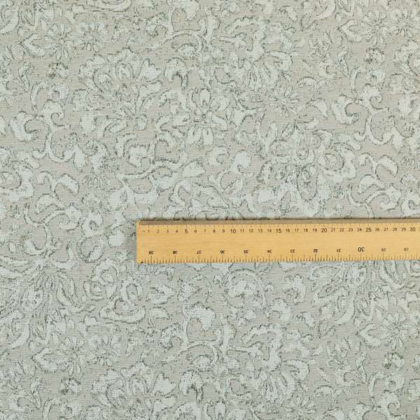 Atmosfera Quality Woven All Over Pattern Grey Colour Fabric JO-650