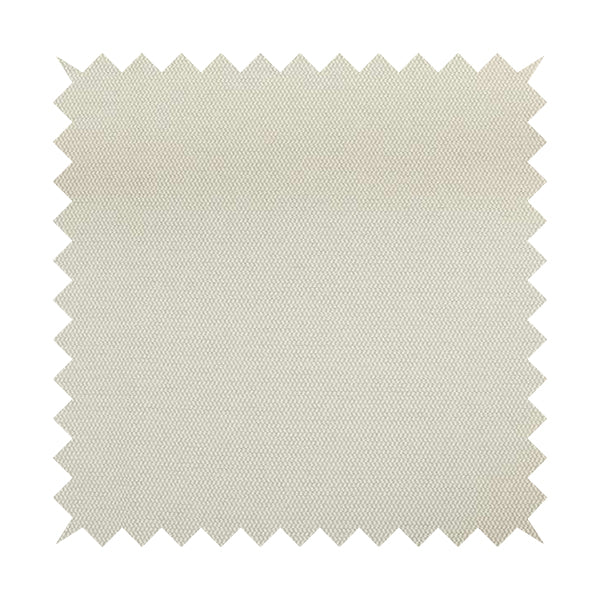 Simply Perfect Plains Collection Soft Textured In White Cream Colour Self Plain Chenille Upholstery Fabric JO-663