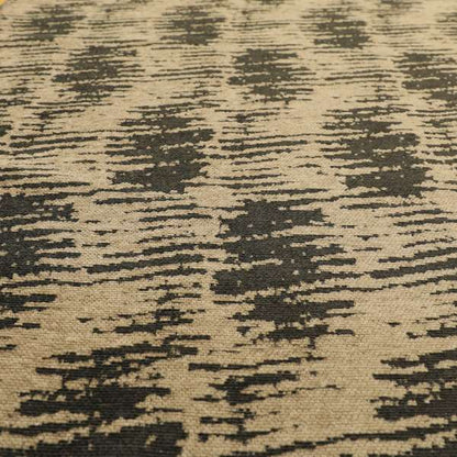 Marlow Woven Designer Abstract Pattern In Brown Colour Upholstery Fabric JO-669 - Made To Measure Curtains