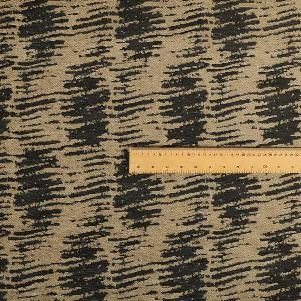 Marlow Woven Designer Abstract Pattern In Brown Colour Upholstery Fabric JO-669 - Made To Measure Curtains