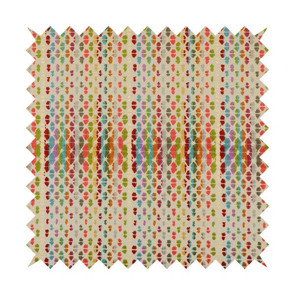 Flying Cloth Triangle Amazilia Velvet Collection Multi Coloured Geometric Triangle Small Pat ...