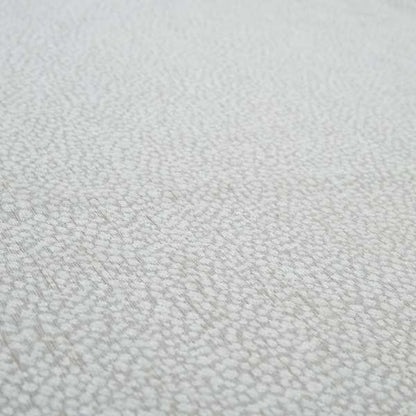 Florida Soft Woven Cream Colour Chenille Upholstery Fabric JO-70 - Handmade Cushions