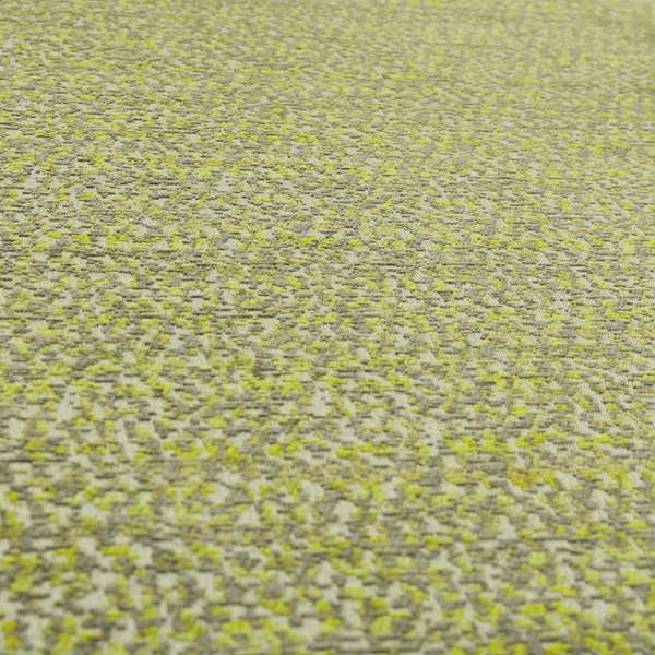 Abstract Pattern In Green Colour Chenille Upholstery Fabric JO-714 - Made To Measure Curtains