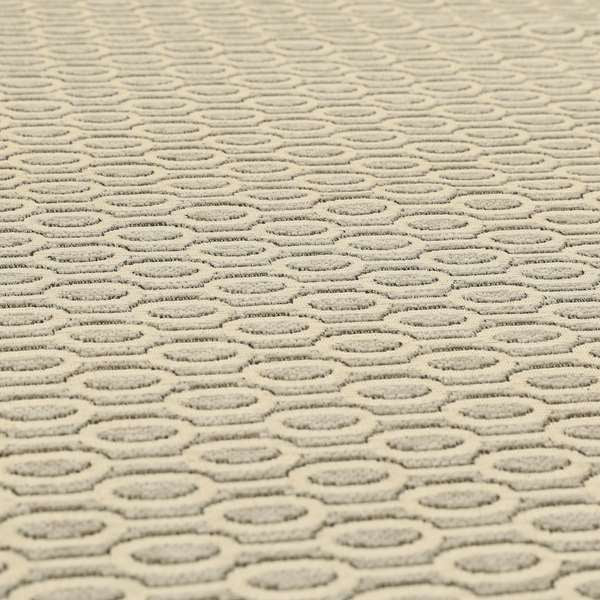 Uniformed Eclipsed Stripe Pattern In Grey Colour Chenille Upholstery Fabric JO-747 - Roman Blinds