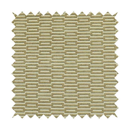 Uniformed Rectangle Shape Stripe Pattern In Brown Colour Chenille Upholstery Fabric JO-757 - Roman Blinds