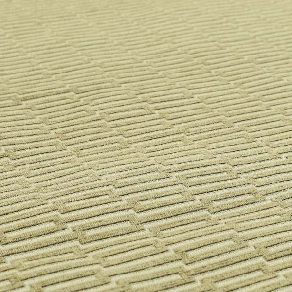 Uniformed Rectangle Shape Stripe Pattern In Brown Colour Chenille Upholstery Fabric JO-757 - Roman Blinds