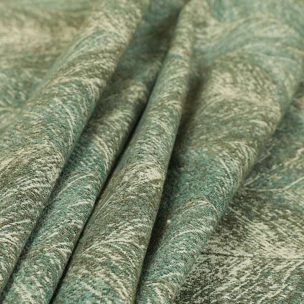 New Wave Pattern Blue Grey Colour Chenille Upholstery Fabric JO-806