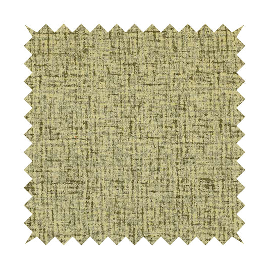 Semi Plain Abstract Pattern In Green Colour Chenille Jacquard Furniture Fabric JO-818