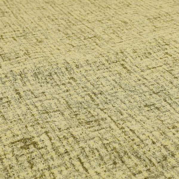 Semi Plain Abstract Pattern In Green Colour Chenille Jacquard Furniture Fabric JO-818 - Roman Blinds