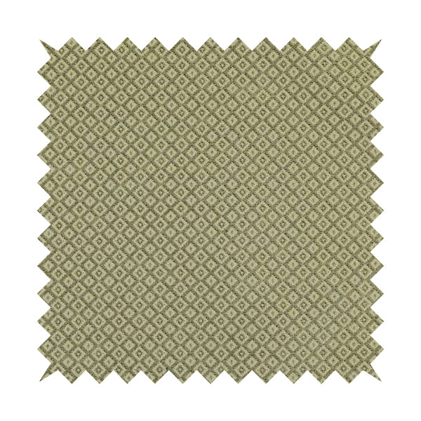 Small Geometric Pattern In Grey Colour Chenille Upholstery Fabric JO-825 - Roman Blinds