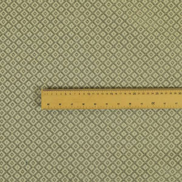 Small Geometric Pattern In Grey Colour Chenille Upholstery Fabric JO-825 - Roman Blinds