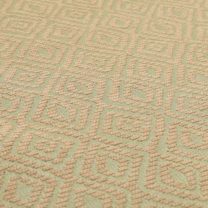 Geometric Diamond Modern Pattern In Pink Colour Chenille Upholstery Fabric JO-826 - Made To Measure Curtains