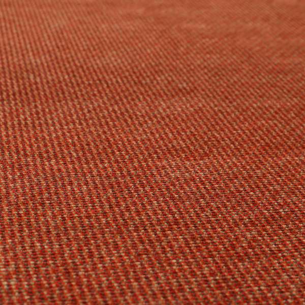 Soft Quality Woven Red Terracotta Colour Semi Plain Upholstery Fabric JO-848 - Made To Measure Curtains