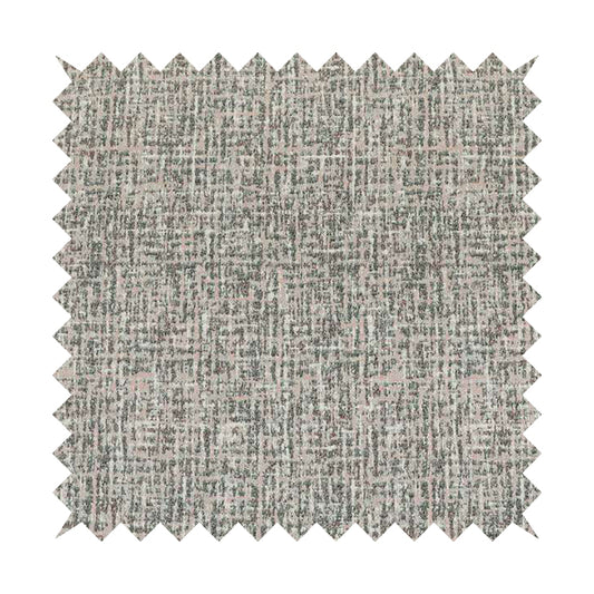 Semi Plain Abstract Pattern In Pink Colour Chenille Jacquard Furniture Fabric JO-852