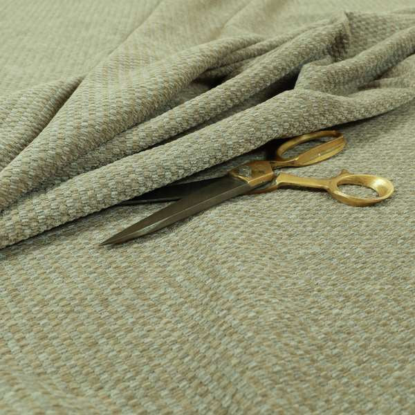 Soft Plain Textured Chenille Fabric In Beige Colour Upholstery Fabric JO-859 - Made To Measure Curtains