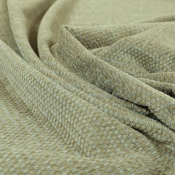 Soft Plain Textured Chenille Fabric In Beige Colour Upholstery Fabric JO-859 - Made To Measure Curtains