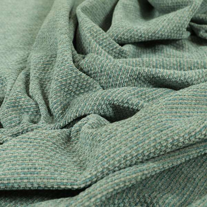 Lyon Soft Like Cotton Woven Hopsack Type Chenille Upholstery Fabric Grey Blue Colour JO-860 - Roman Blinds