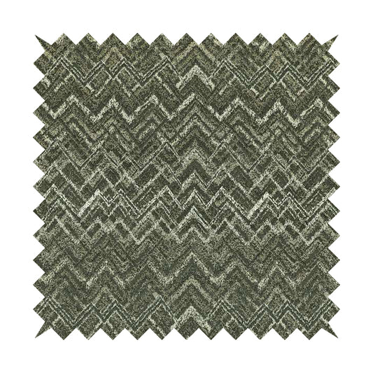 Elwin Decorative Weave Grey Colour Waves Pattern Jacquard Fabric JO-872