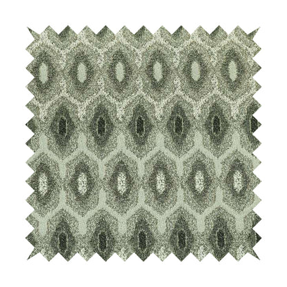 Decorative Weave Geometric Natural Grey Colour Pattern Jacquard Fabric JO-882 - Made To Measure Curtains