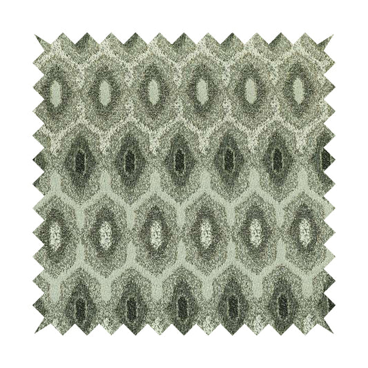 Decorative Weave Geometric Natural Grey Colour Pattern Jacquard Fabric JO-882