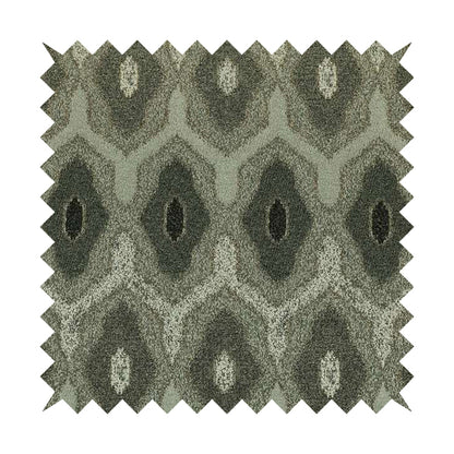 Decorative Weave Geometric Black Grey Colour Pattern Jacquard Fabric JO-883 - Made To Measure Curtains