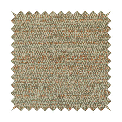 Abstract Pattern In Orange Brown Colour Chenille Upholstery Fabric JO-887 - Roman Blinds