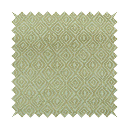 Geometric Diamond Modern Pattern In Brown Colour Chenille Upholstery Fabric JO-893 - Made To Measure Curtains