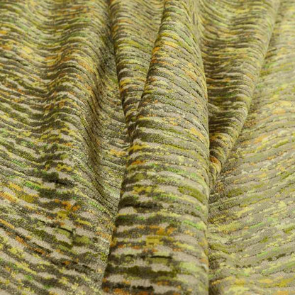 Camouflage Pattern In Green Brown Colour Velvet Upholstery Fabric JO-911 - Roman Blinds