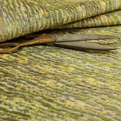 Camouflage Pattern In Green Brown Colour Velvet Upholstery Fabric JO-911