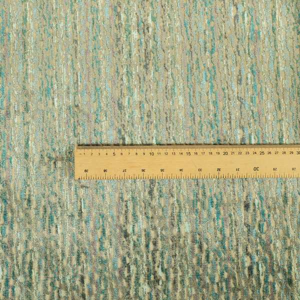 Camouflage Pattern In Blue Colour Velvet Upholstery Fabric JO-912 - Roman Blinds