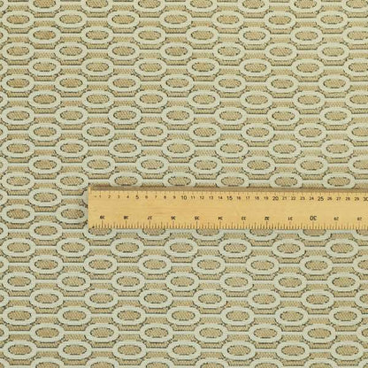 Eclipse Striped Pattern In Brown Colour Chenille Upholstery Furnishing Fabric JO-946 - Made To Measure Curtains