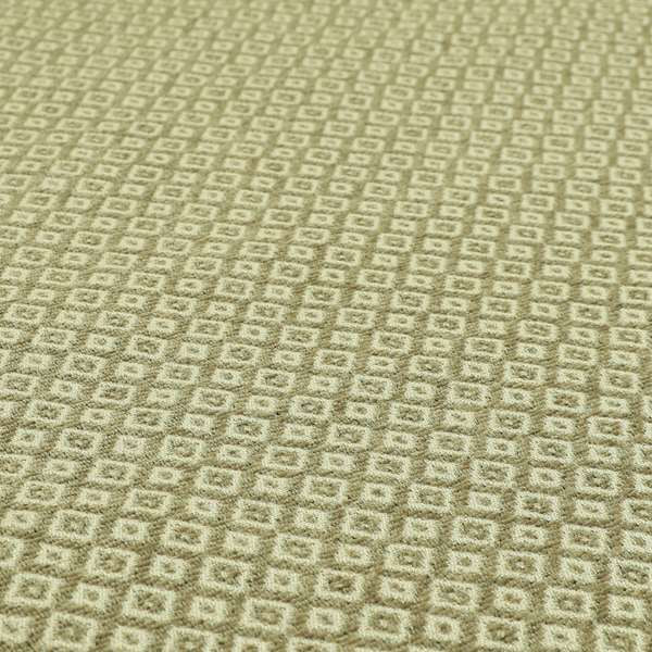 Small Diamond Geometric Pattern In Brown Colour Chenille Upholstery Furnishing Fabric JO-956 - Roman Blinds