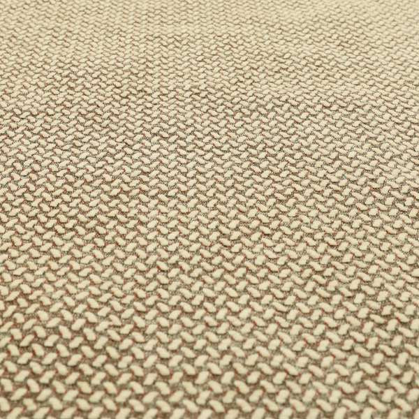Voyage Of Small Falling Leaf Pattern In Cream Colour Woven Soft Chenille Upholstery Fabric JO-977