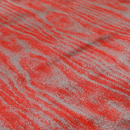 Abstract Full Pattern Velvet Material Red Grey Upholstery Fabric JO-986 - Roman Blinds