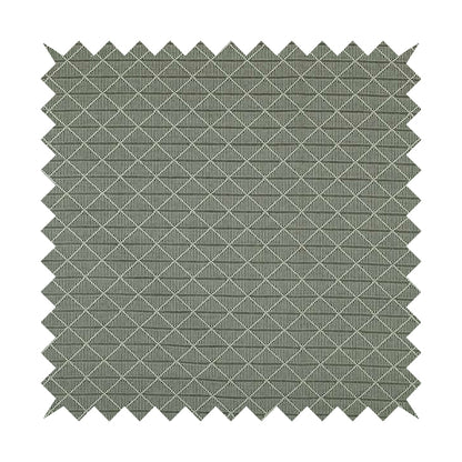 Geometric Modern Pattern Material Grey Furnishing Upholstery Fabric JO-990 - Roman Blinds