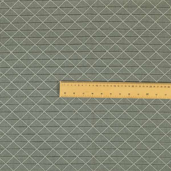 Geometric Modern Pattern Material Grey Furnishing Upholstery Fabric JO-990 - Roman Blinds