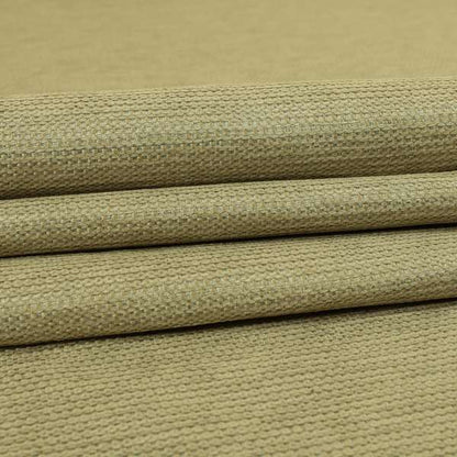 Plain Woven Textured Goldish Beige Colour Chenille Furnishing Fabric JU030316-27