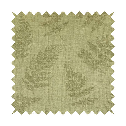 Leaf Pattern In Light Brown Colour Furnishing Fabric JU030316-29