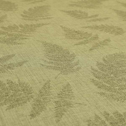 Leaf Pattern In Light Brown Colour Furnishing Fabric JU030316-29