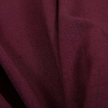 James Antique Chenille Furnishing Fabric Wine Colour - Roman Blinds