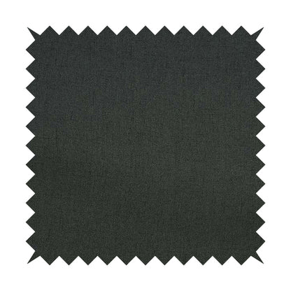 James Antique Chenille Furnishing Fabric Charcoal Grey Colour - Roman Blinds
