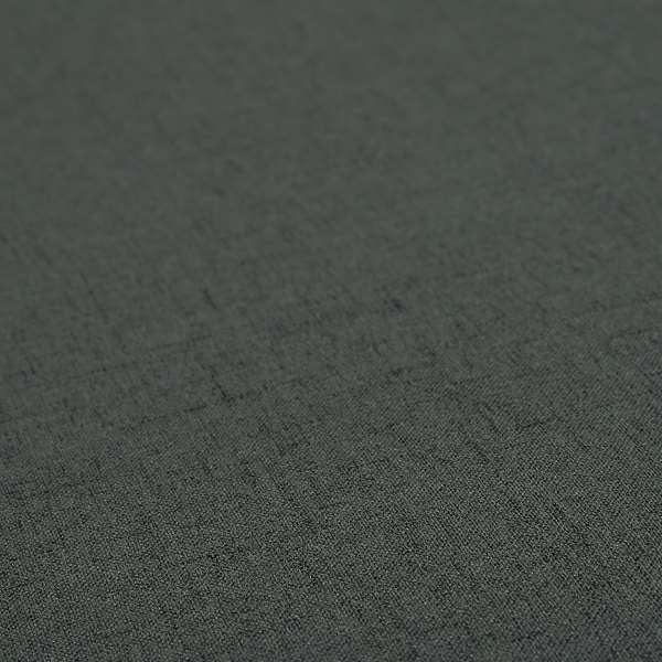 James Antique Chenille Furnishing Fabric Charcoal Grey Colour