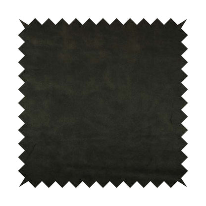 Kansas Distressed Black Coloured Velour Velvet Upholstery Curtains Fabric